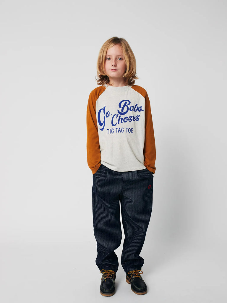 Tic Tac Toe Denim Pants by Bobo Choses