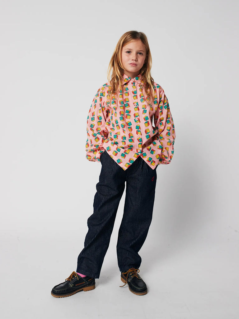 Tic Tac Toe Denim Pants by Bobo Choses