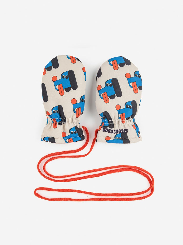 Baby Doggy Mate Padded Mittens by Bobo Choses