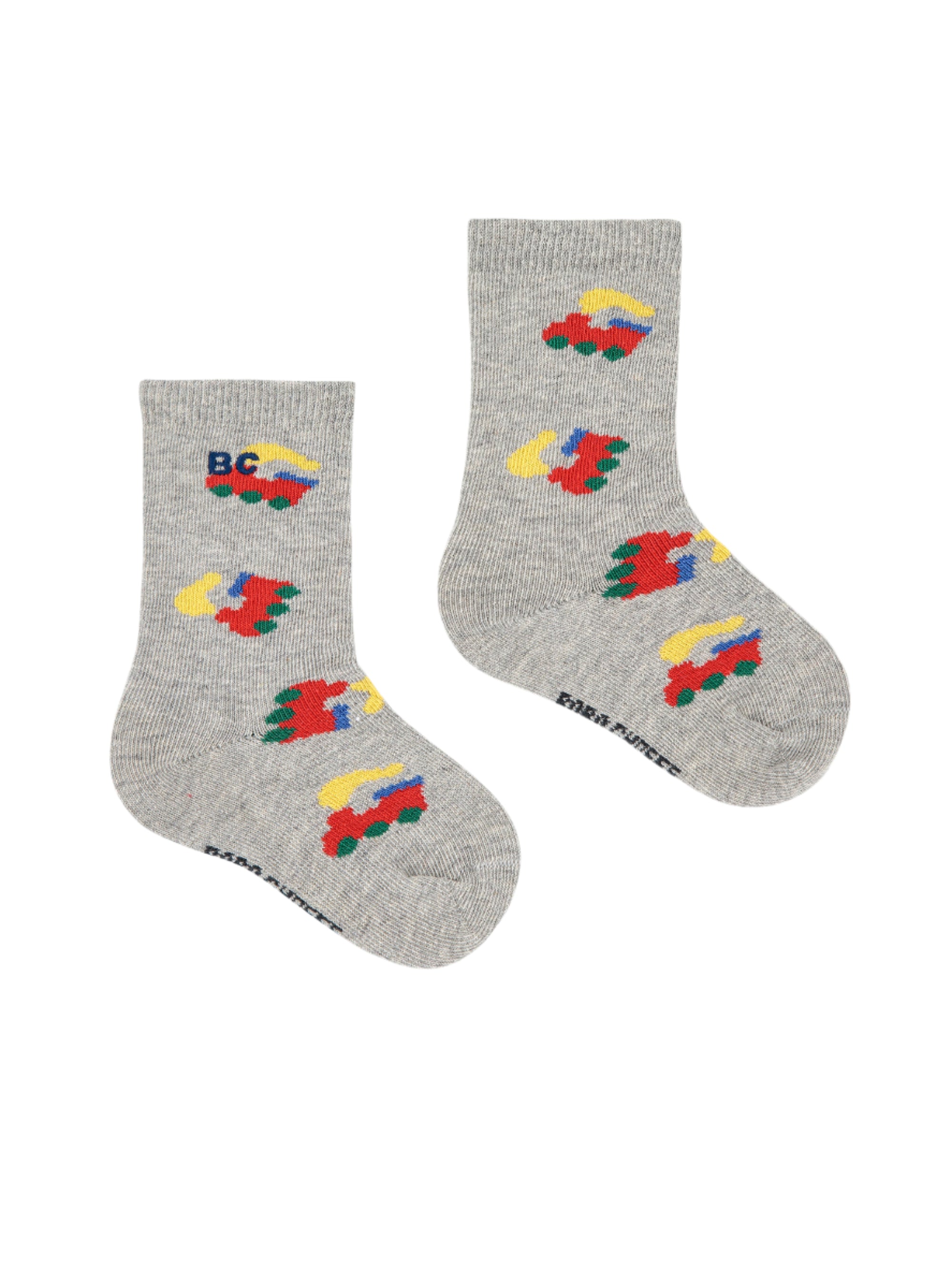 Baby Choo Choo All Over Long Socks by Bobo Choses