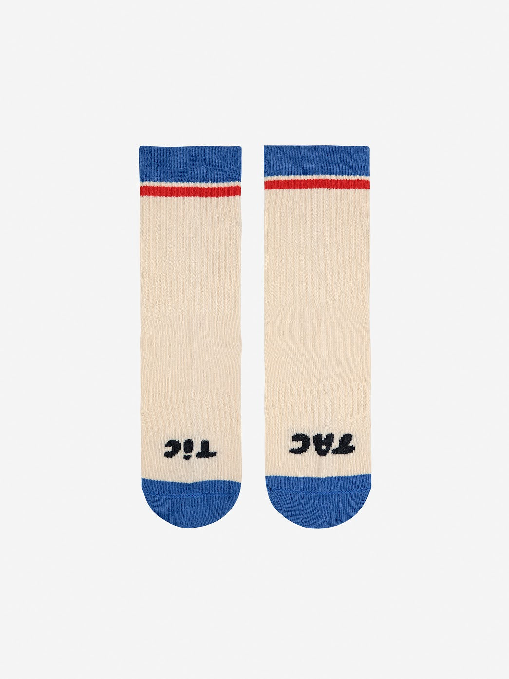 Tic Tac Toe Color Block Long Socks by Bobo Choses