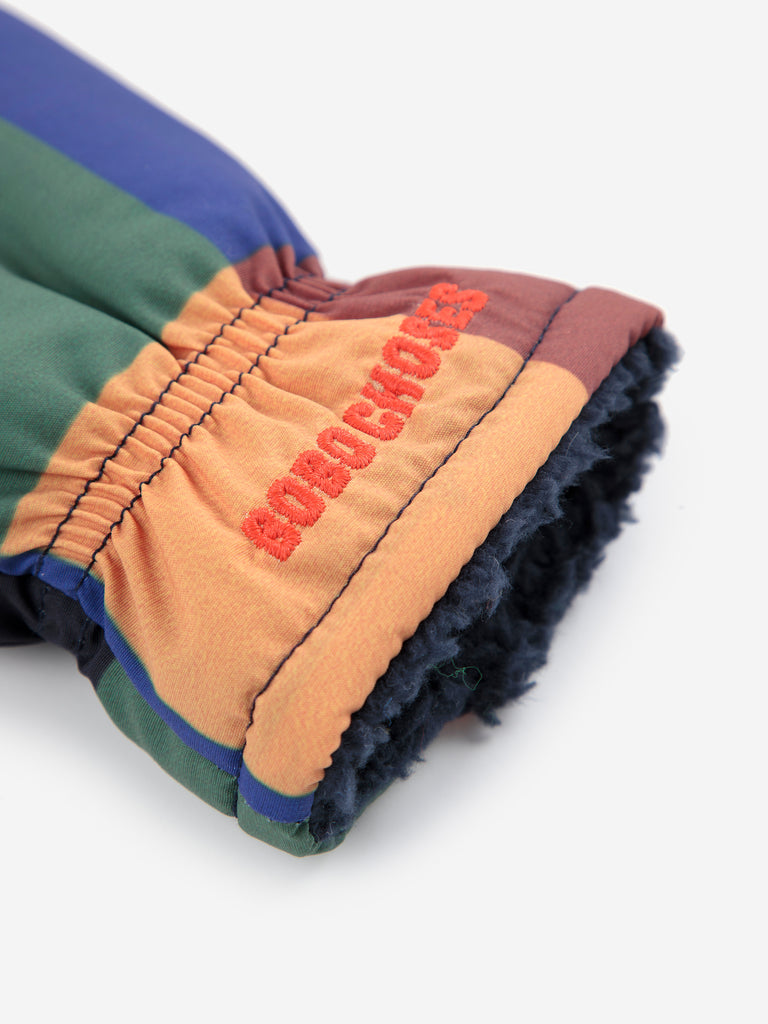 Multicolor Tiles Mittens by Bobo Choses