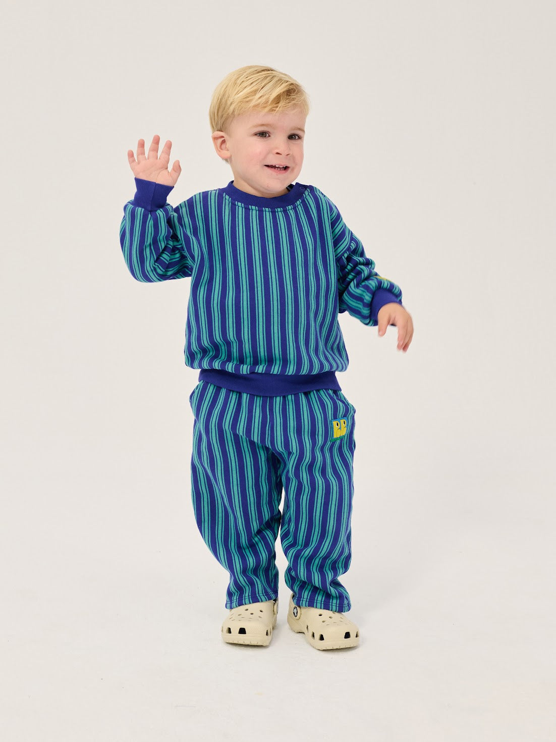 Tag Stripes Baby Sweatshirt