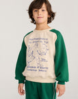 Mr. Footish Raglan Sweatshirt
