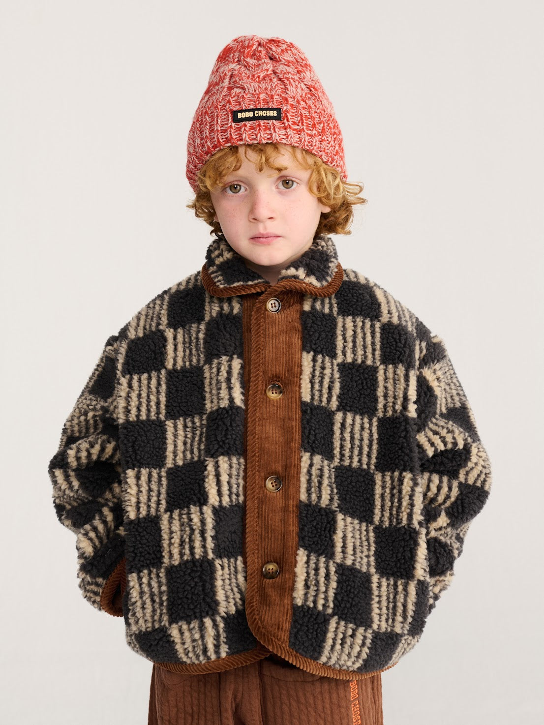 Almost Moiré All Over Sheepskin Jacket