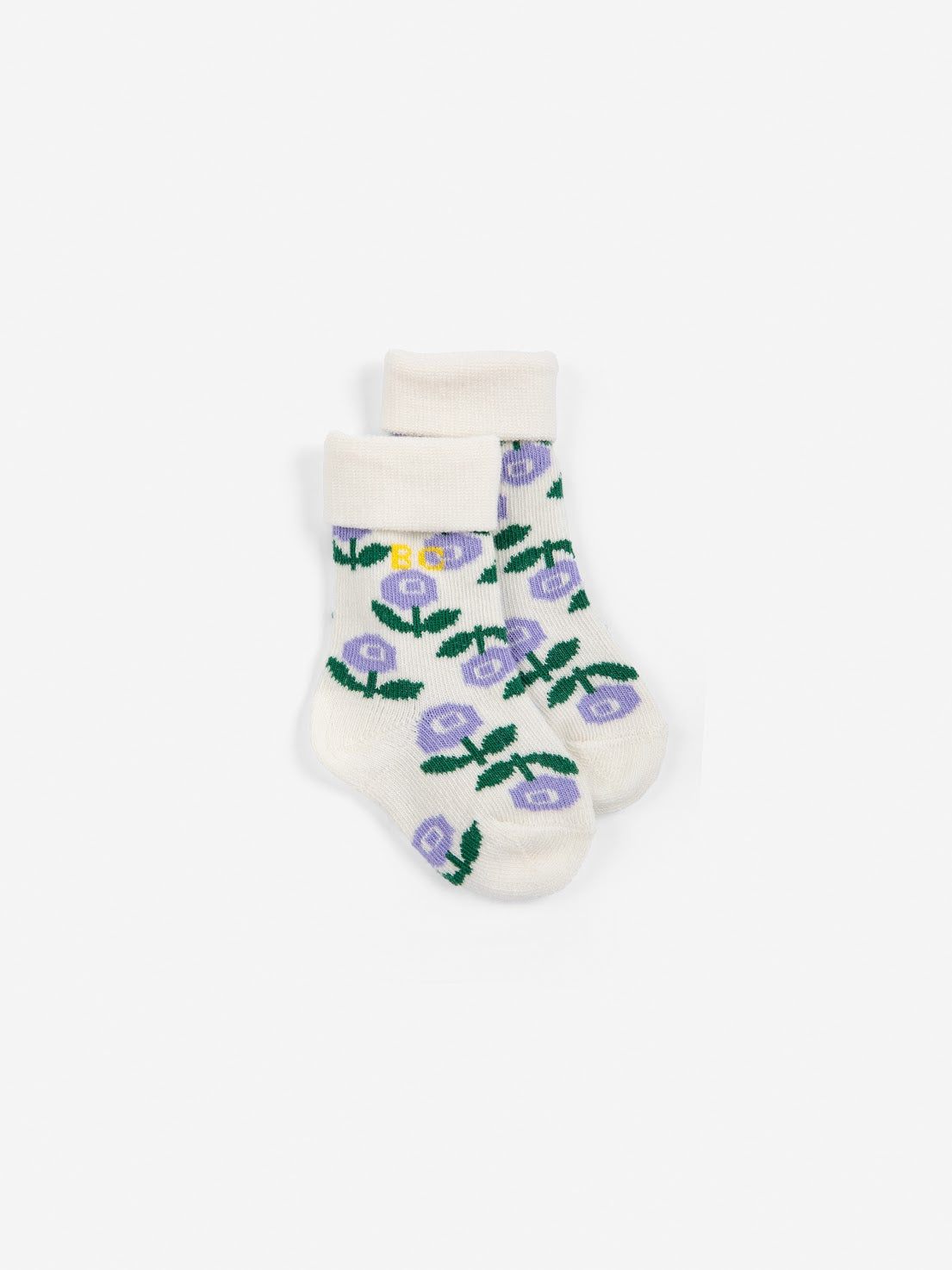 Stamp Bloom Duo Baby Socks 2-Pack