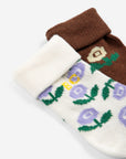 Stamp Bloom Duo Baby Socks 2-Pack