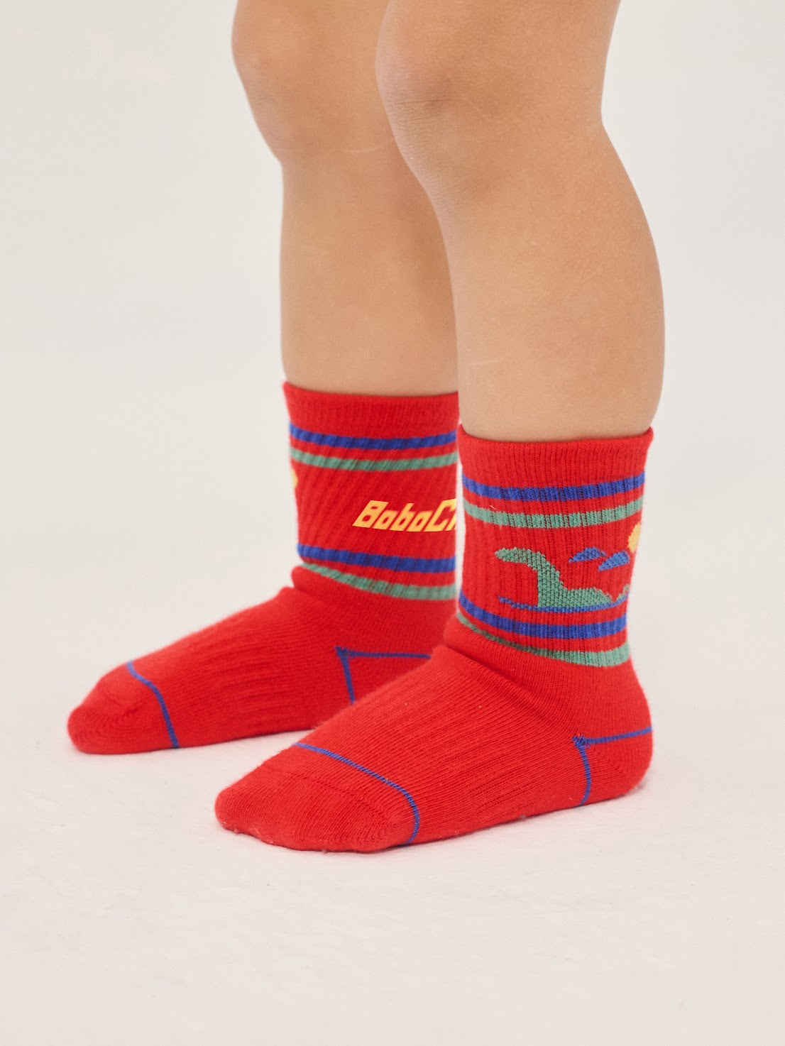 Lake Monster Baby Short Socks