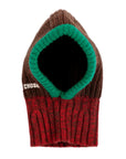 Brown Knitted Balaclava