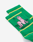 Long Puff Short Socks
