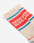 Red and Blue Pop Long Socks