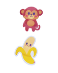 Monkey and Banana Bandages by Boo Boo Buddies