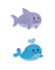 Shark and Whale Bandages by Boo-Boo Buddies