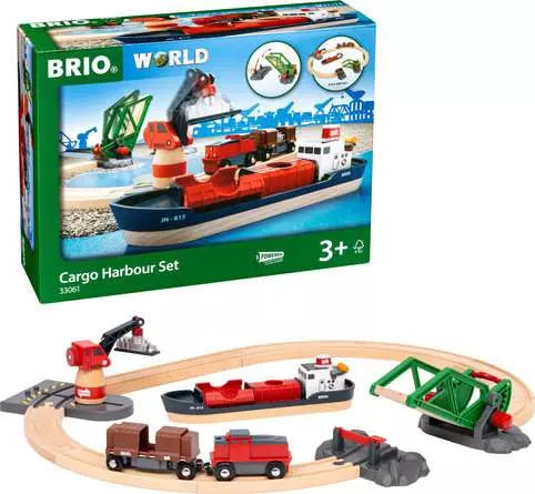Cargo Harbour Set by BRIO