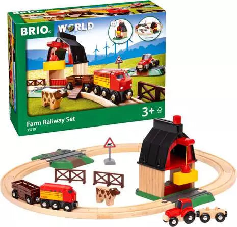 Farm Railway Set by BRIO