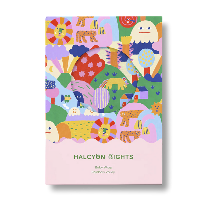 Rainbow Valley Baby Wrap by Halcyon Nights