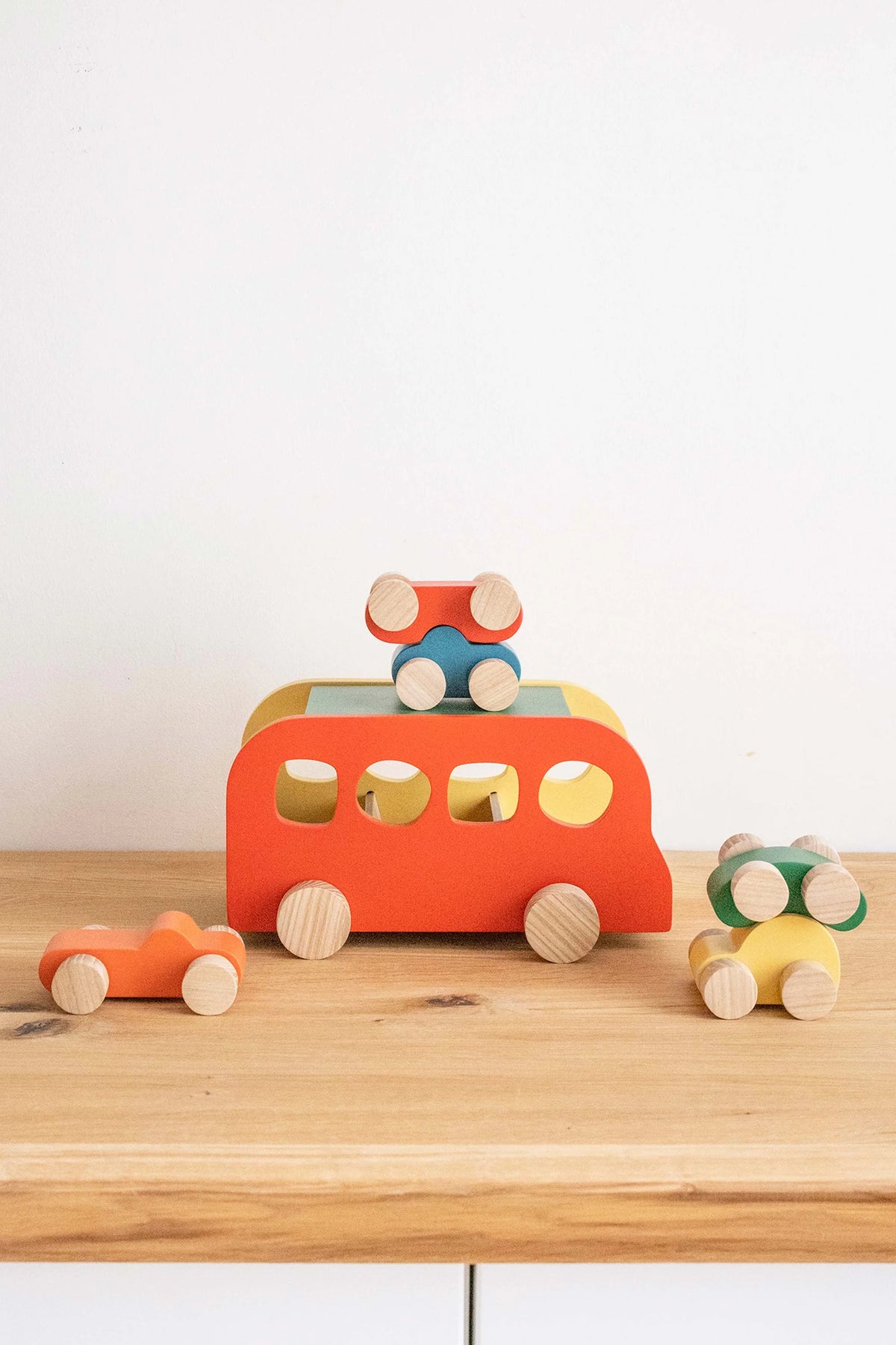 Wooden School Bus