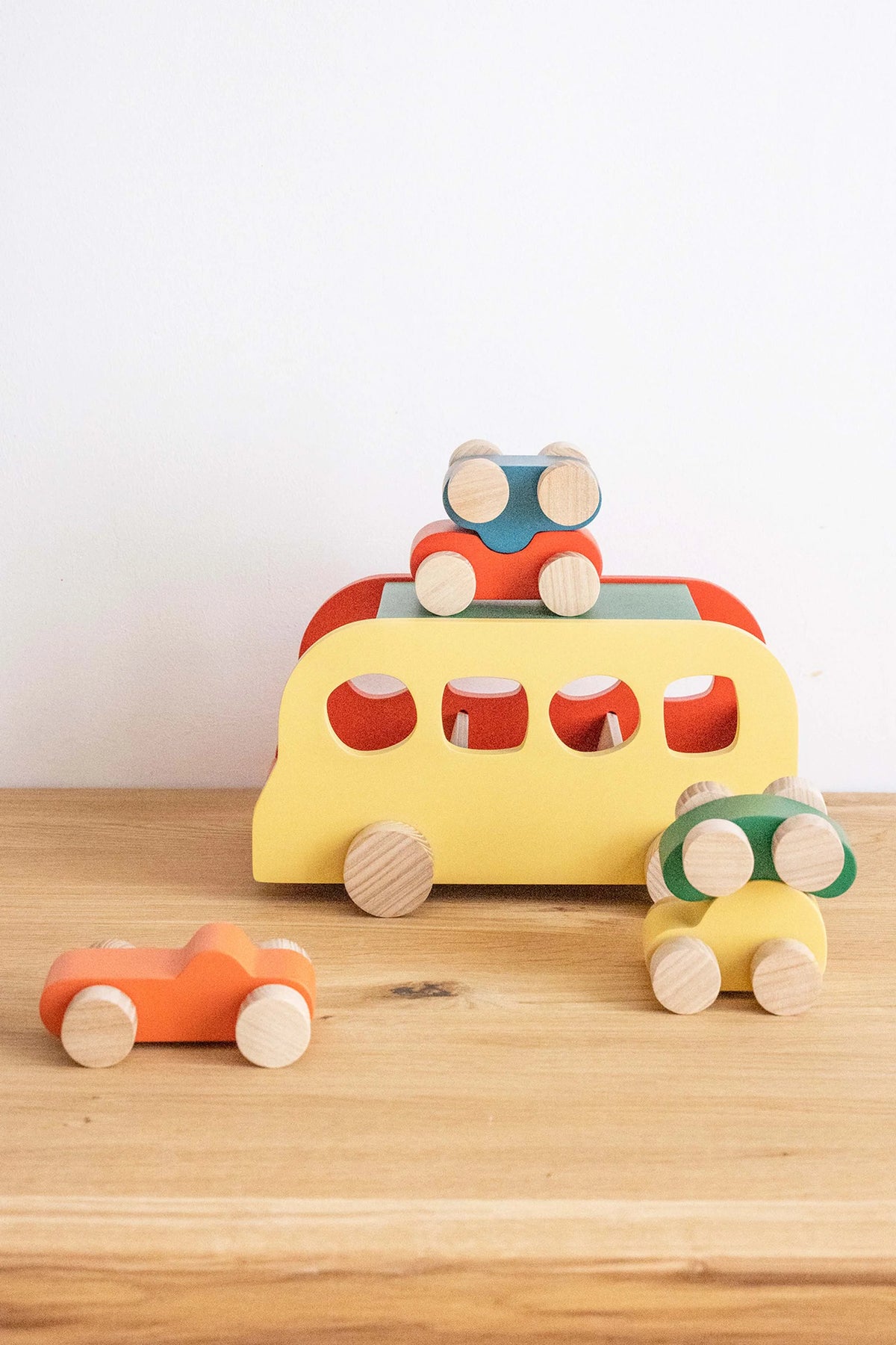 Wooden School Bus
