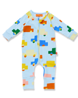 Beep Beep Long Sleeve Romper
