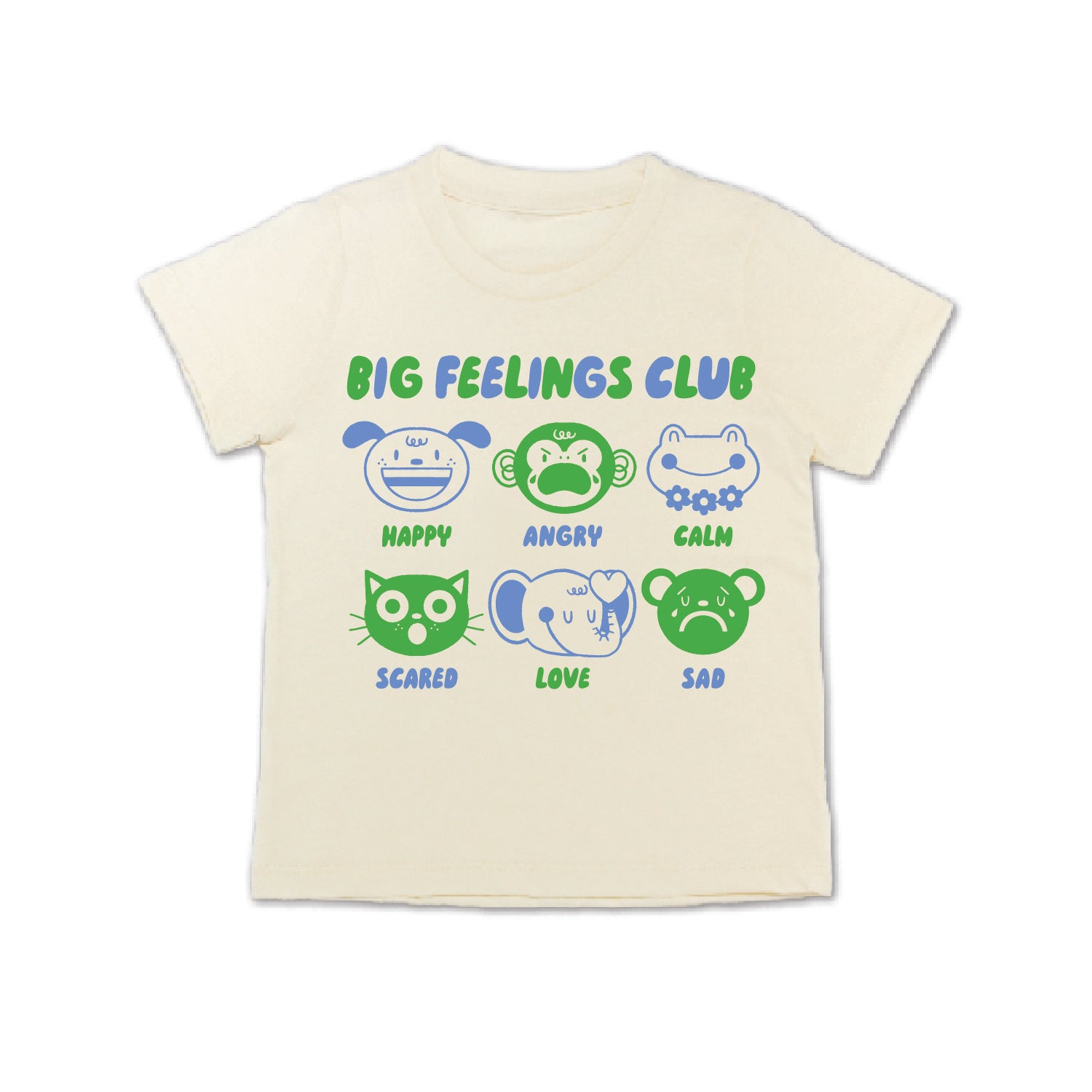 Hello Lucky X Mochi Kids Big Feelings Club Kid + Adult Graphic Tee