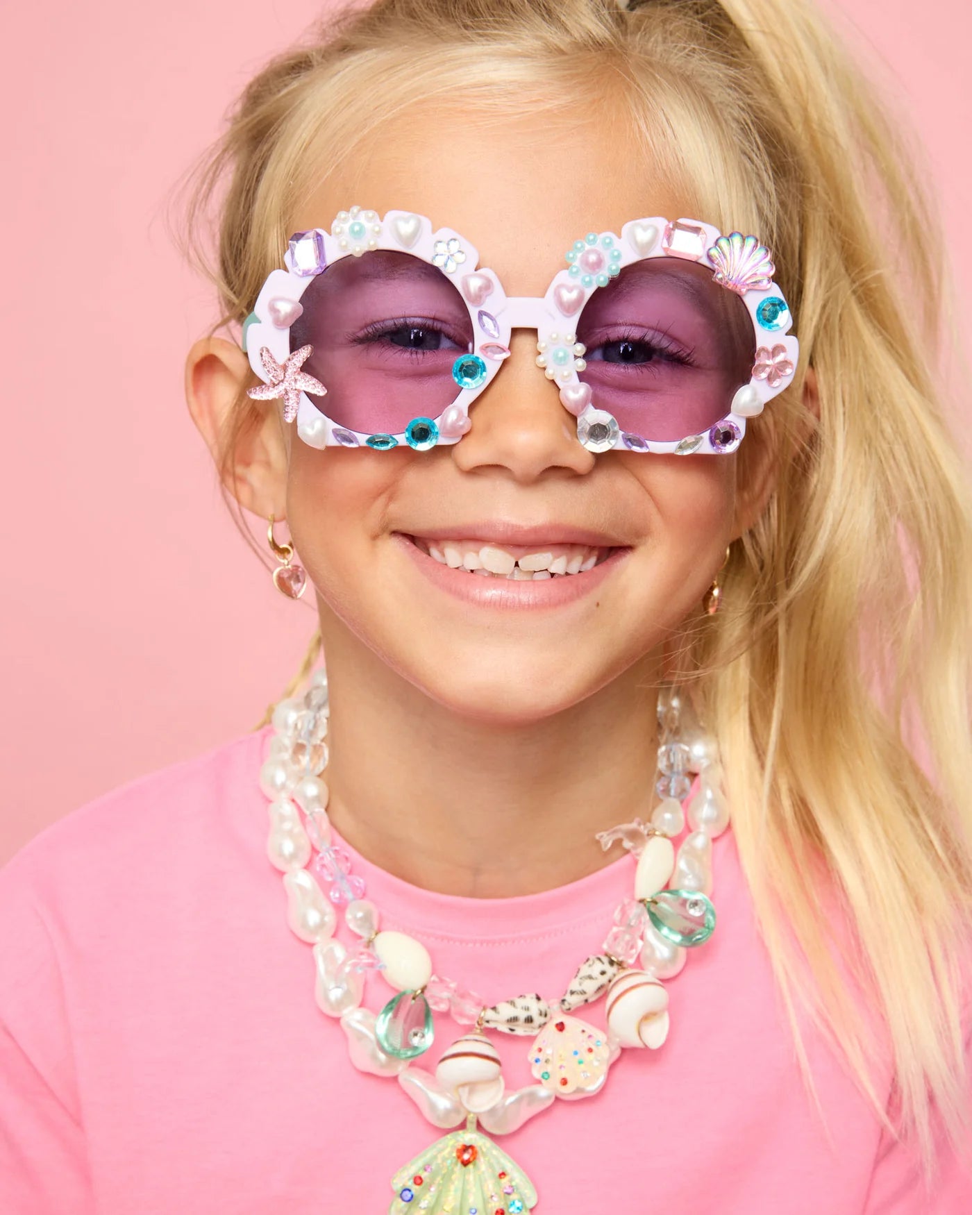 Mermaid Splash &amp; Sparkle Gemify Sunglasses and Case