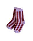 Violet Stripe Sock by Milk Teeth