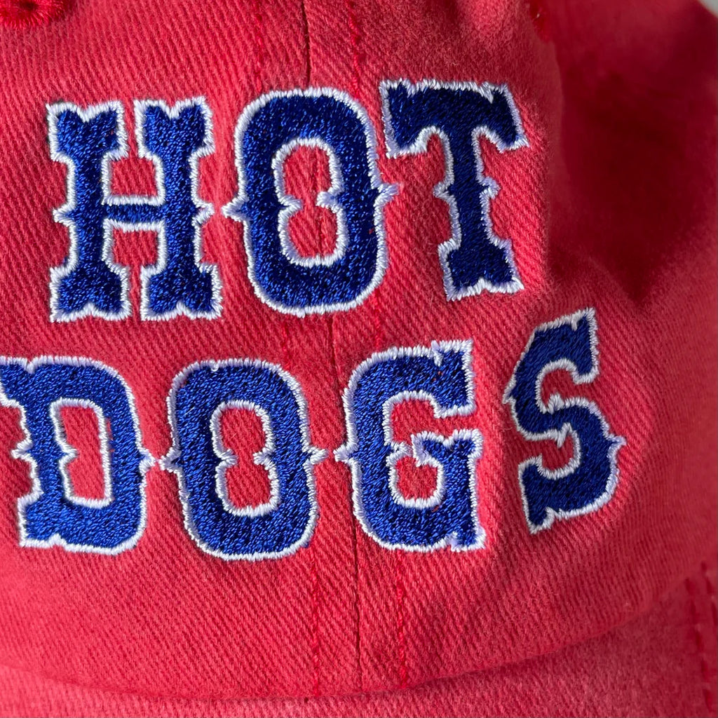 Hot DogsFoodie Adult Dad Hat  by The Silver Spider