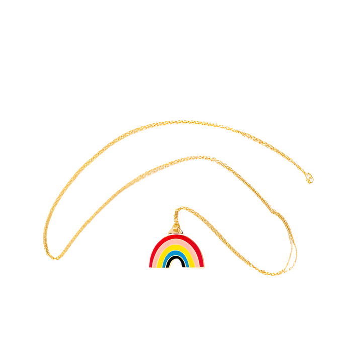 Rainbow Pendant by Yellow Owl Workshop