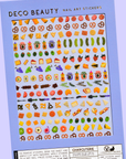 Charcuterie Nail Stickers by Deco Beauty