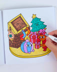 Christmas - Cozy Art Coloring Book