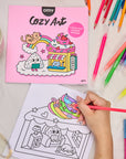 Kawaii - Cozy Art Coloring Book