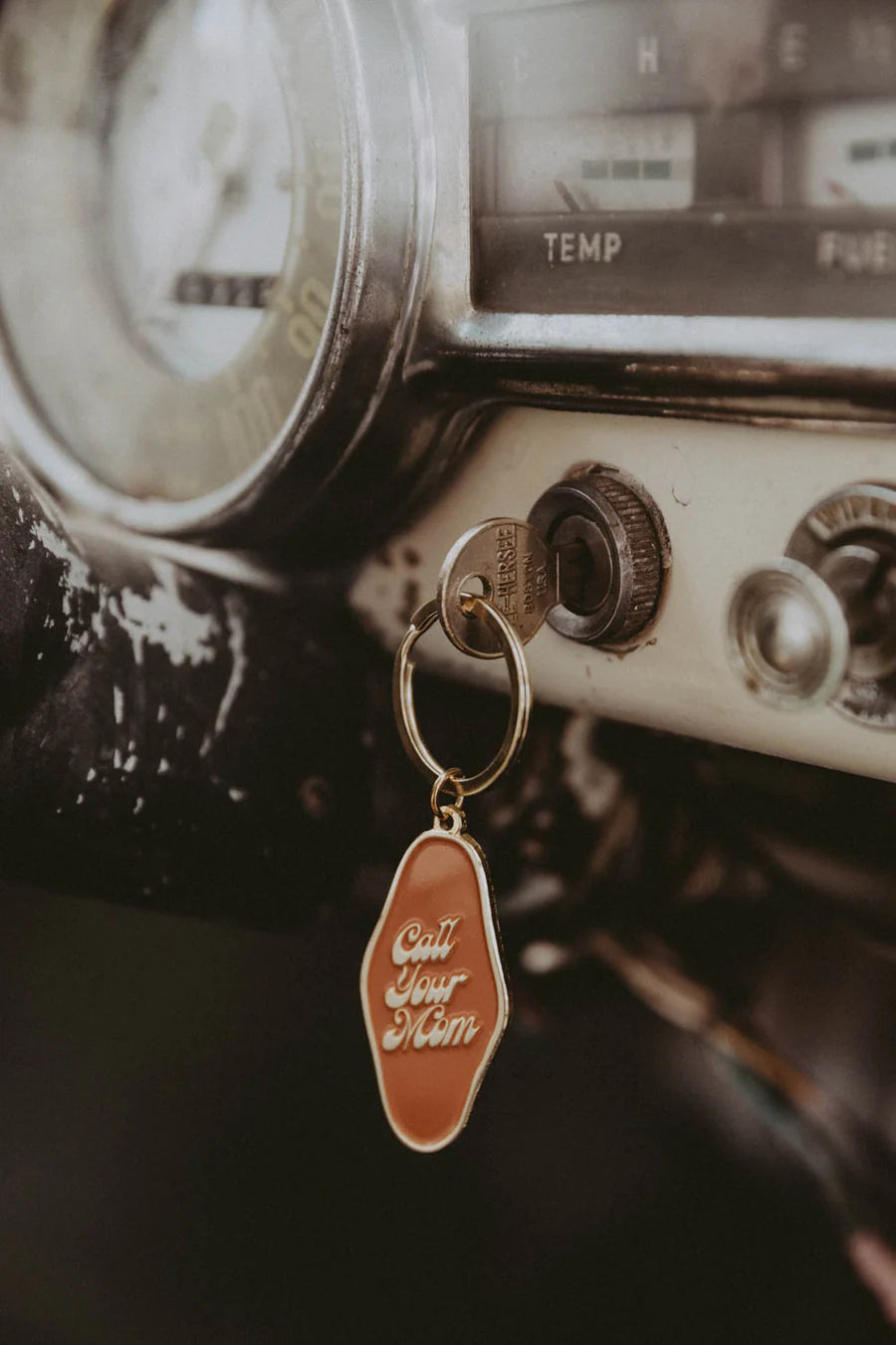 Call Your Mom Keychain by The Bee &amp; The Fox