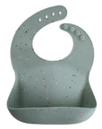 Silicone Baby Bib by Mushie