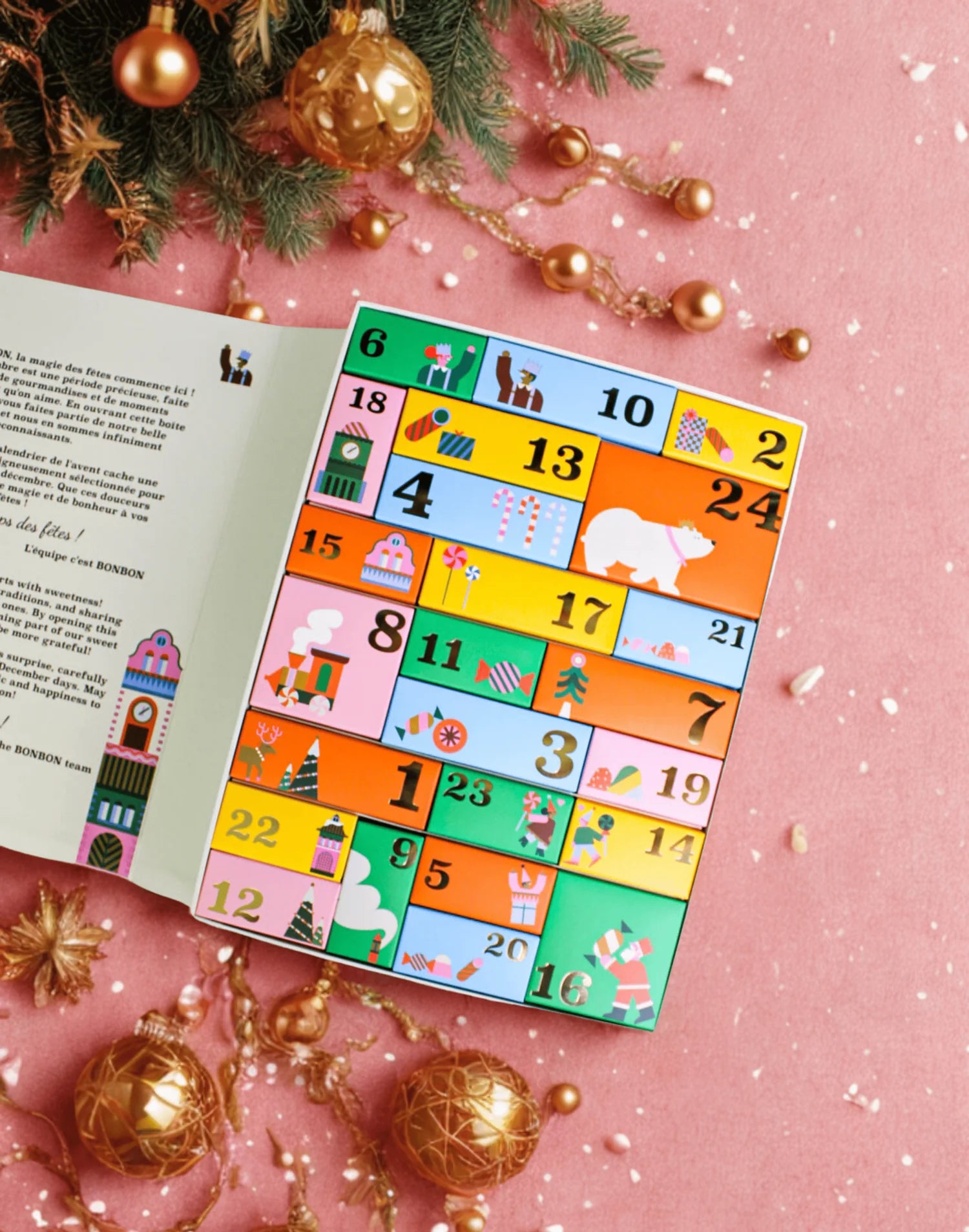 Gummies Advent Calendar by La boîte à bonbons