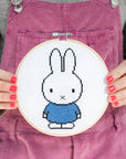 Miffy Blue Cross Stitch Kit