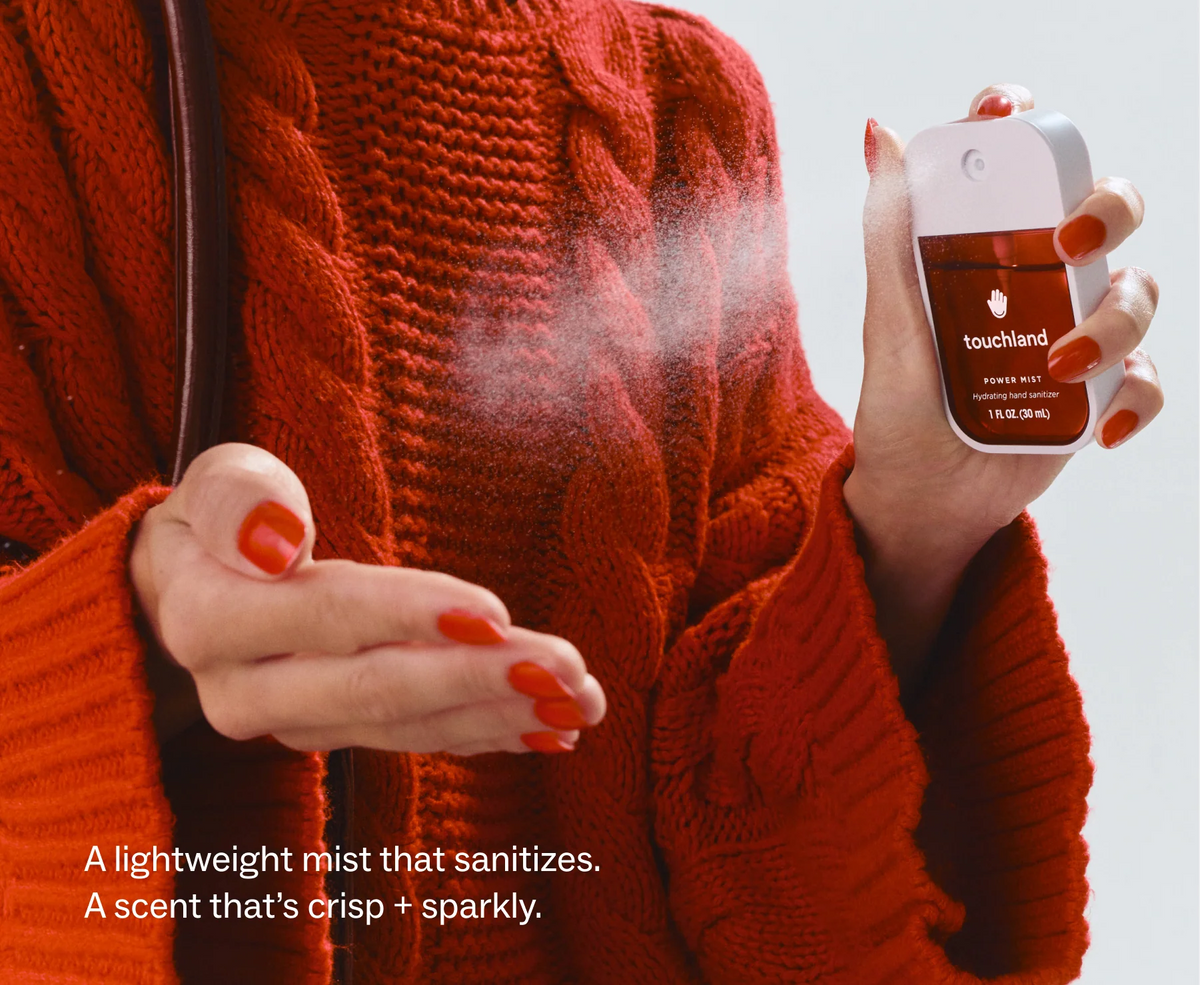 Cranberry Fizz Touchland Hydrating Hand Sanitizer