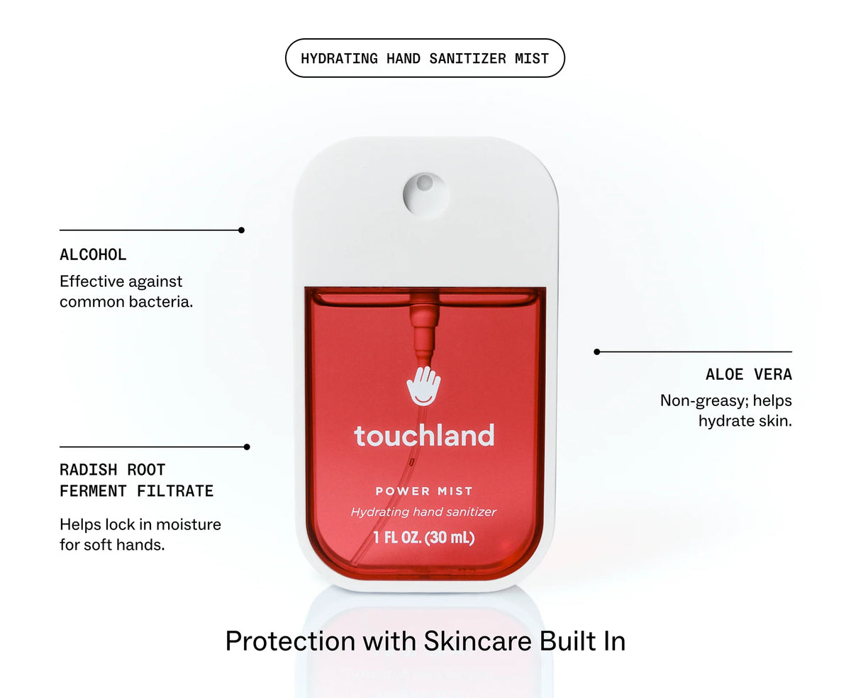 Cranberry Fizz Touchland Hydrating Hand Sanitizer