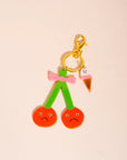 Double Trouble Bag Charm