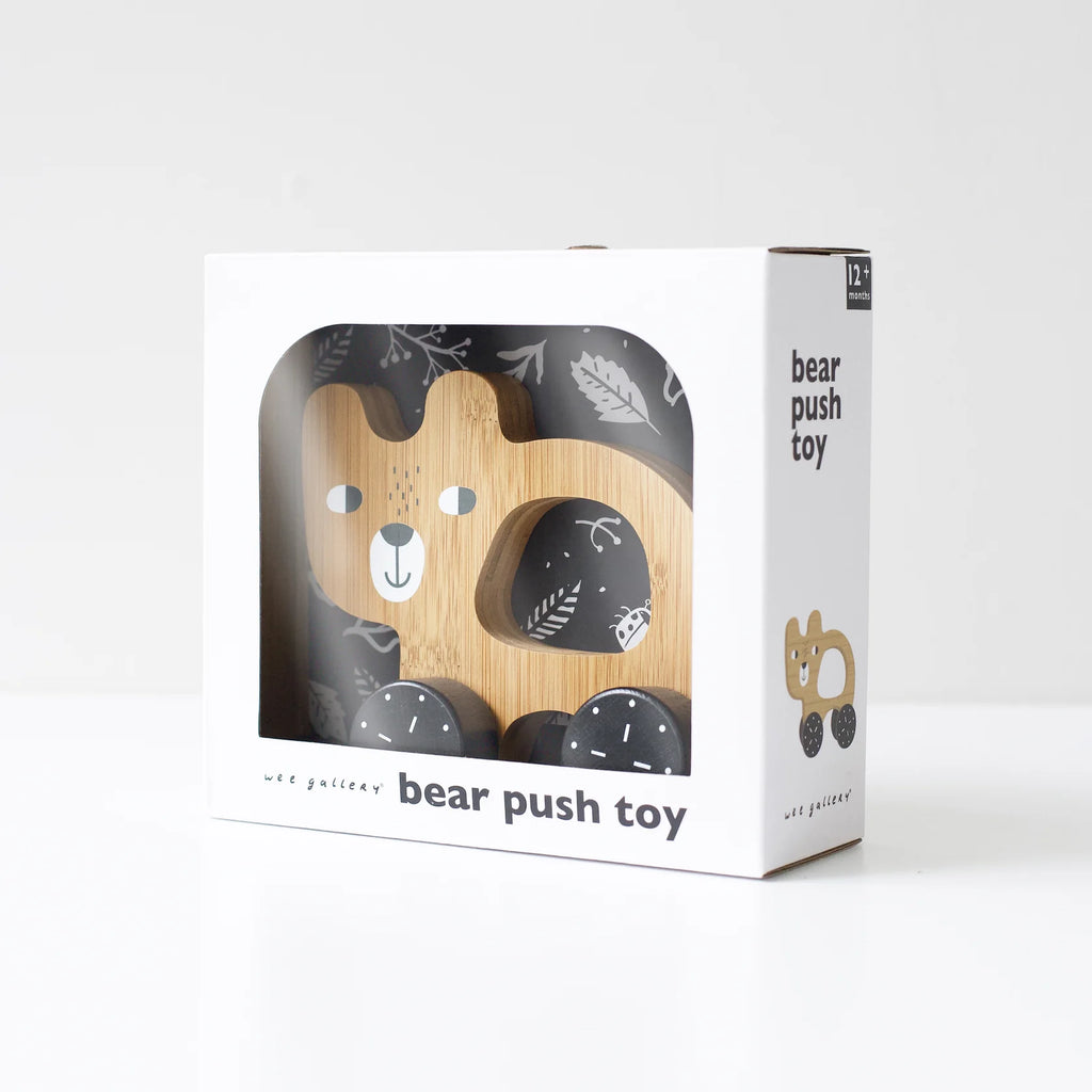 Bear Push Toy by Wee Gallery