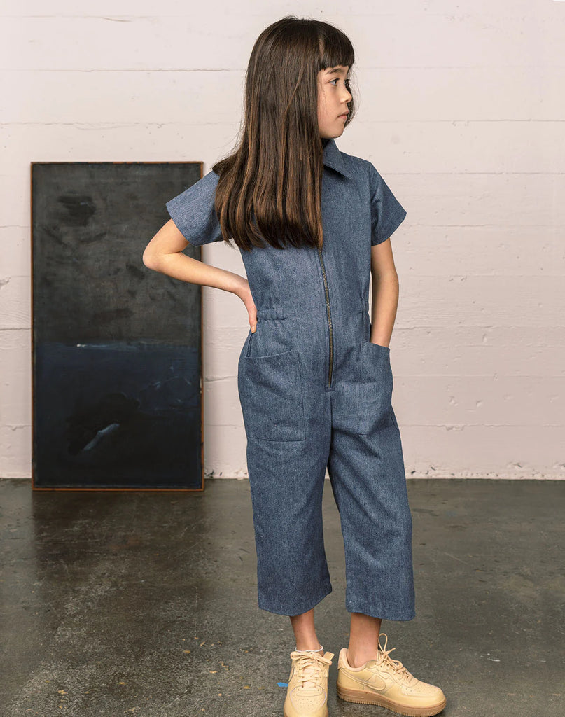 Denim Utility Suit by Noble