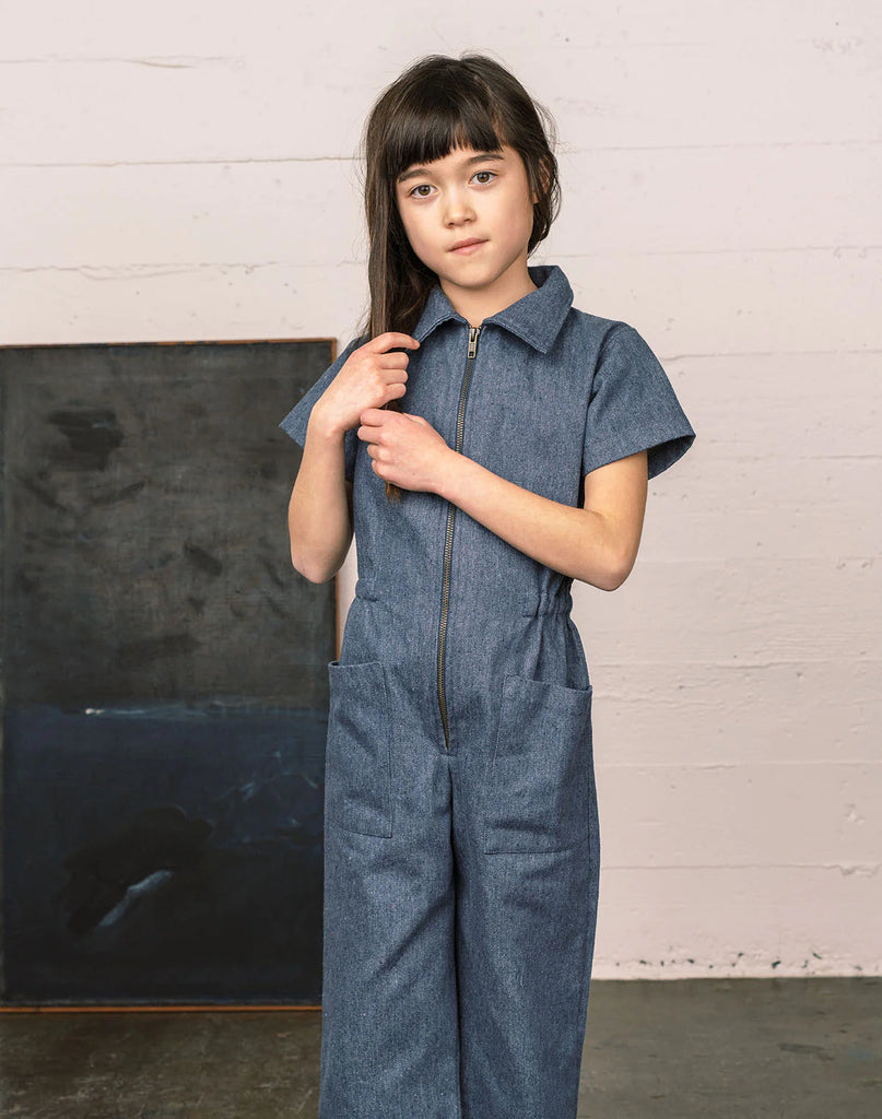 Denim Utility Suit by Noble