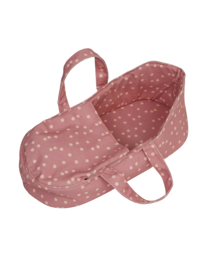 SALE Dinkum Dolls Carry Cot - Polka Dot by Olli Ella