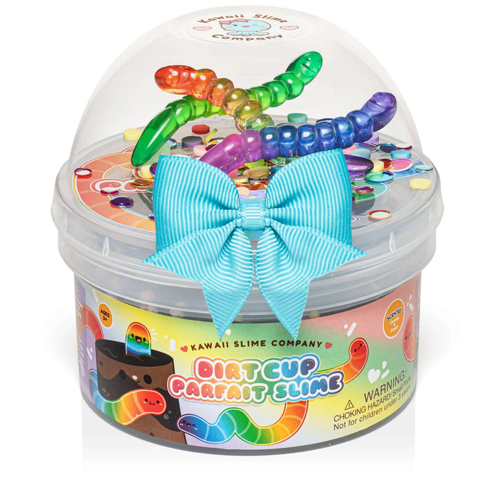 Dirt Cup Parfait Crunchy Slime by Kawaii Slime Company