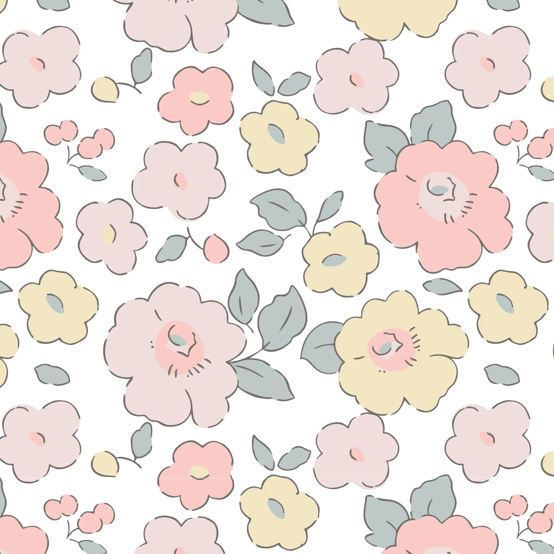 Into the Garden Ditsy Floral Baby Float