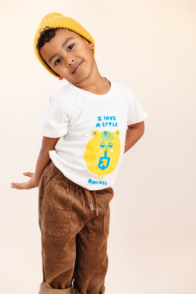 SALE Suzy Ultman X Mochi Kids I Have a Little Dreidel Baby + Kid + Adult Tee