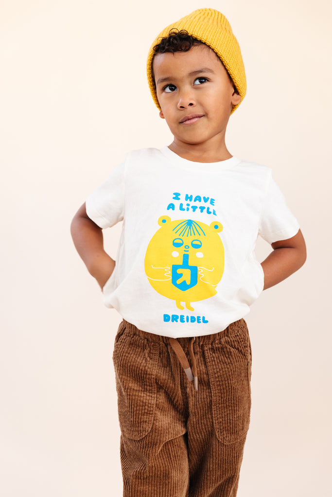 SALE Suzy Ultman X Mochi Kids I Have a Little Dreidel Baby + Kid + Adult Tee