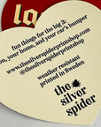 Lasagna Heart Sticker by The Silver Spider