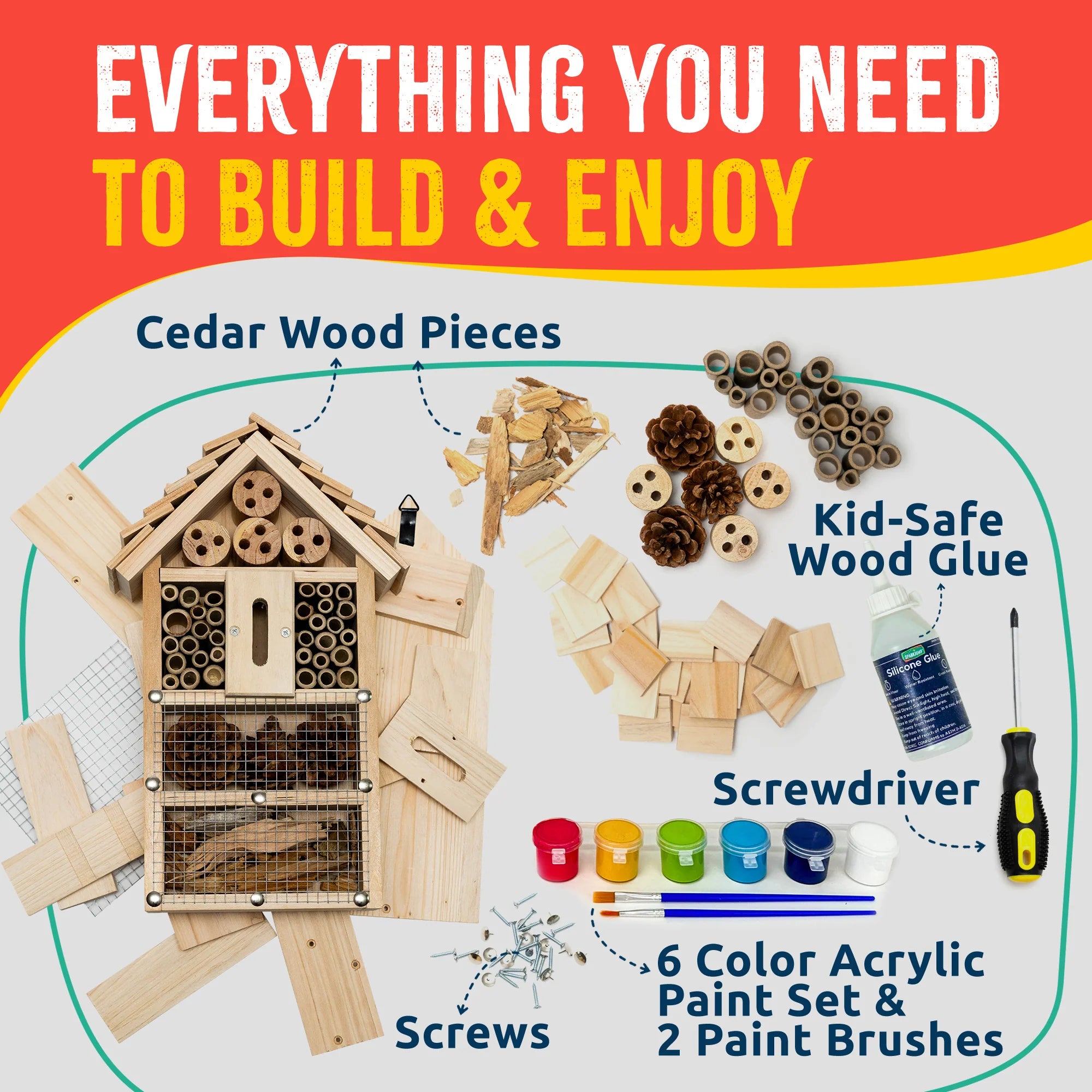 Bug Hotel Woodworking Kit