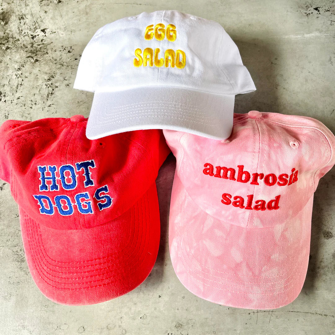 Hot Dogs Foodie Adult Dad Hat