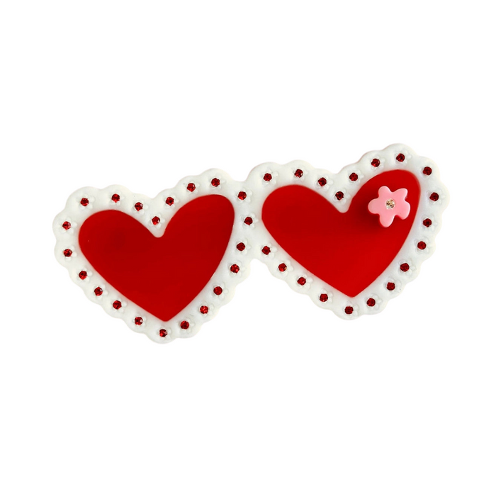 SALE Laced Heart Clip by Centinelle